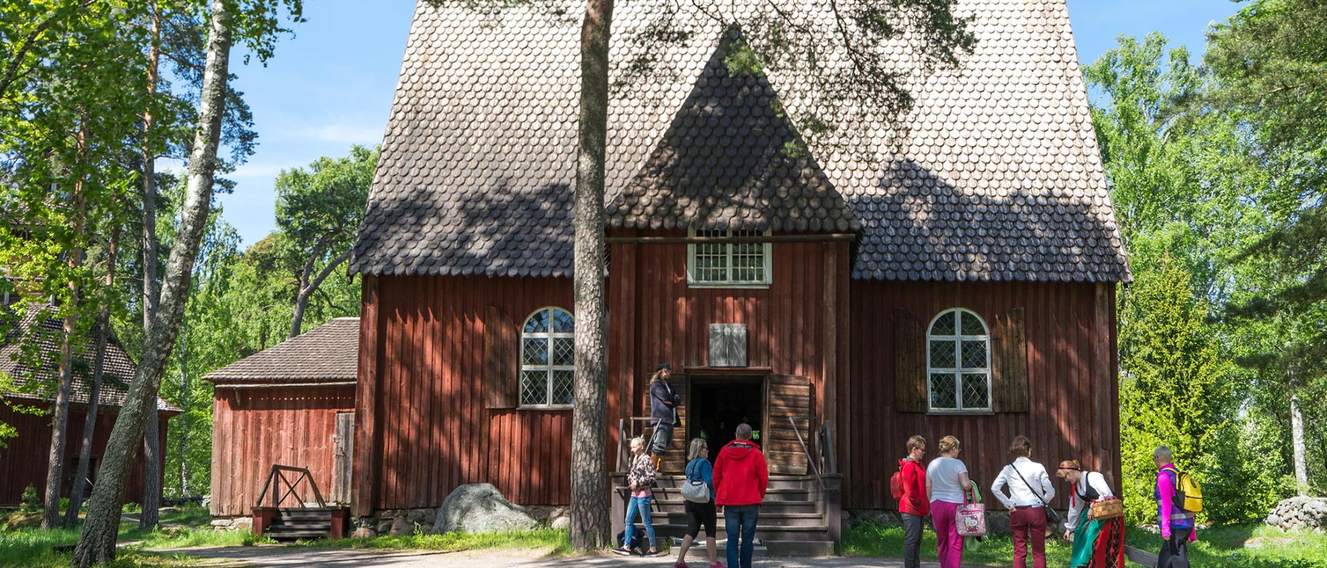 Karunan kirkko Seurasaari banneri 2100x900