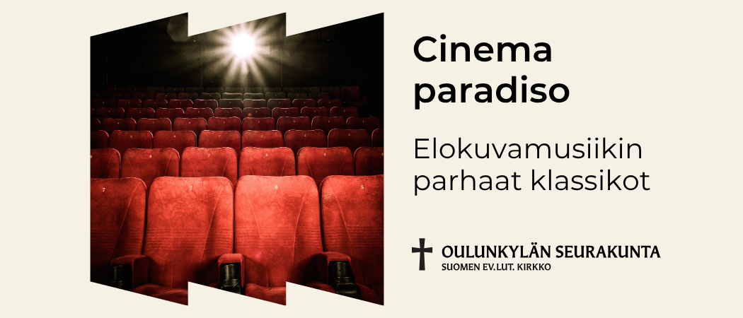 Tyhj&auml;n elokuvateatterin punaiset samettip&auml;&auml;llysteiset tuolit