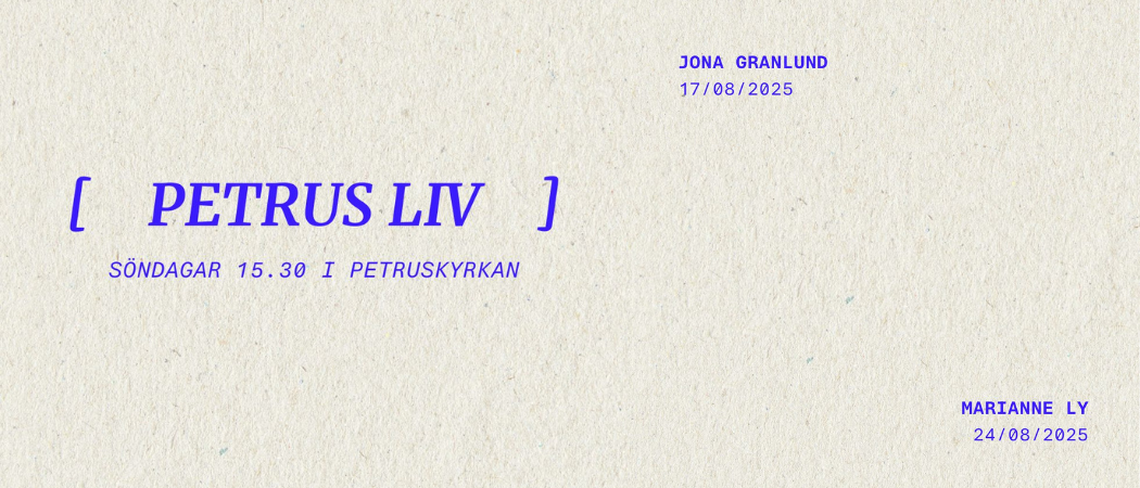 Petrus liv