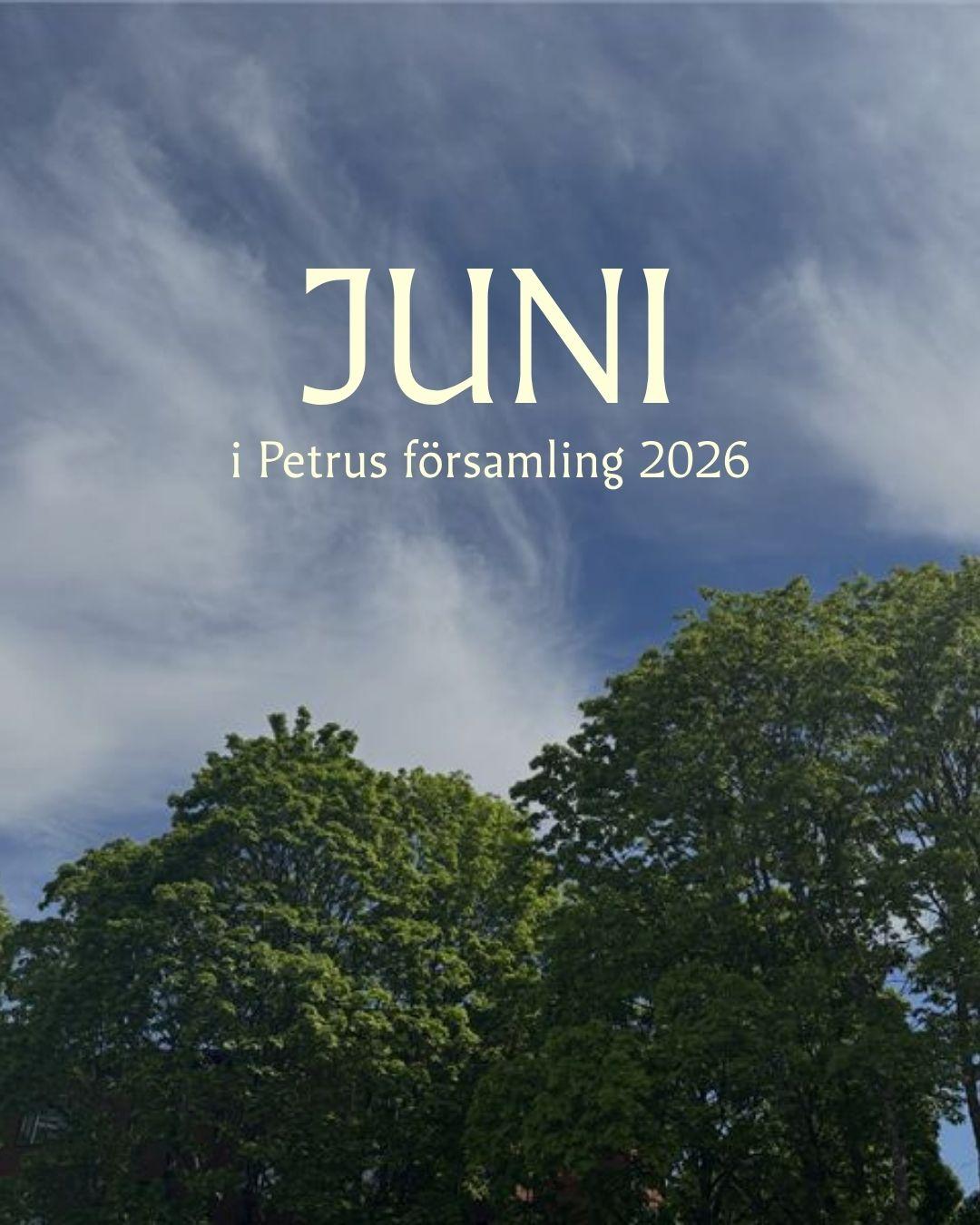 Juni i Petrus församling