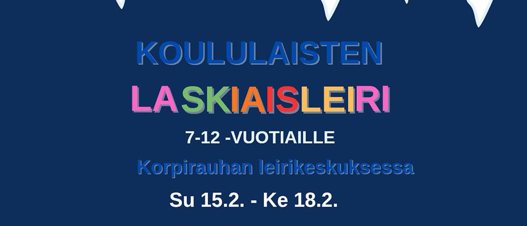 Koululaisten laskiaisleiri 2026