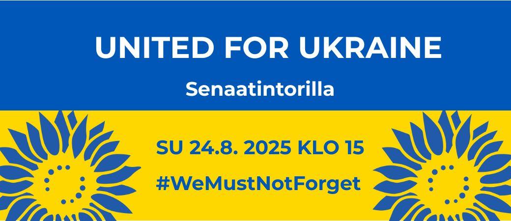 United for Ukraine tapahtuman tiedot