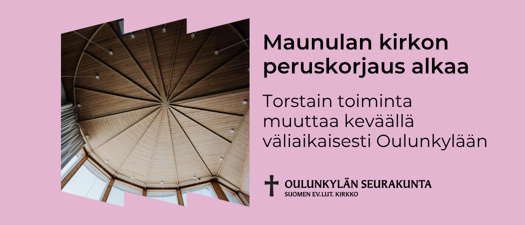 Maunulan kirkon pyöreä katto