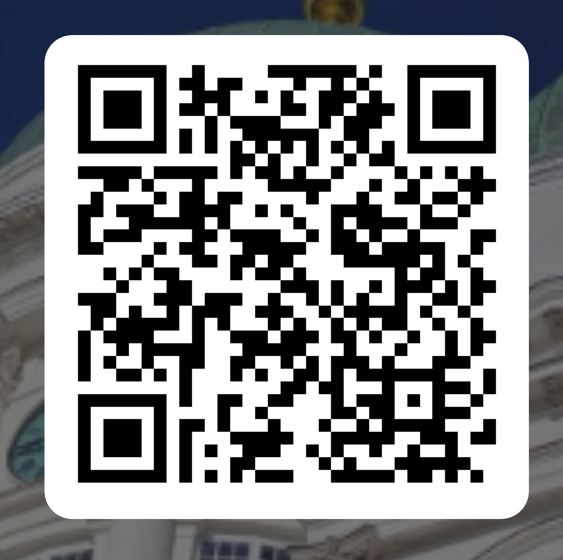 QR-koodi jouluavustusten hakeminen Tuomiokirkkoseurakunnassa
