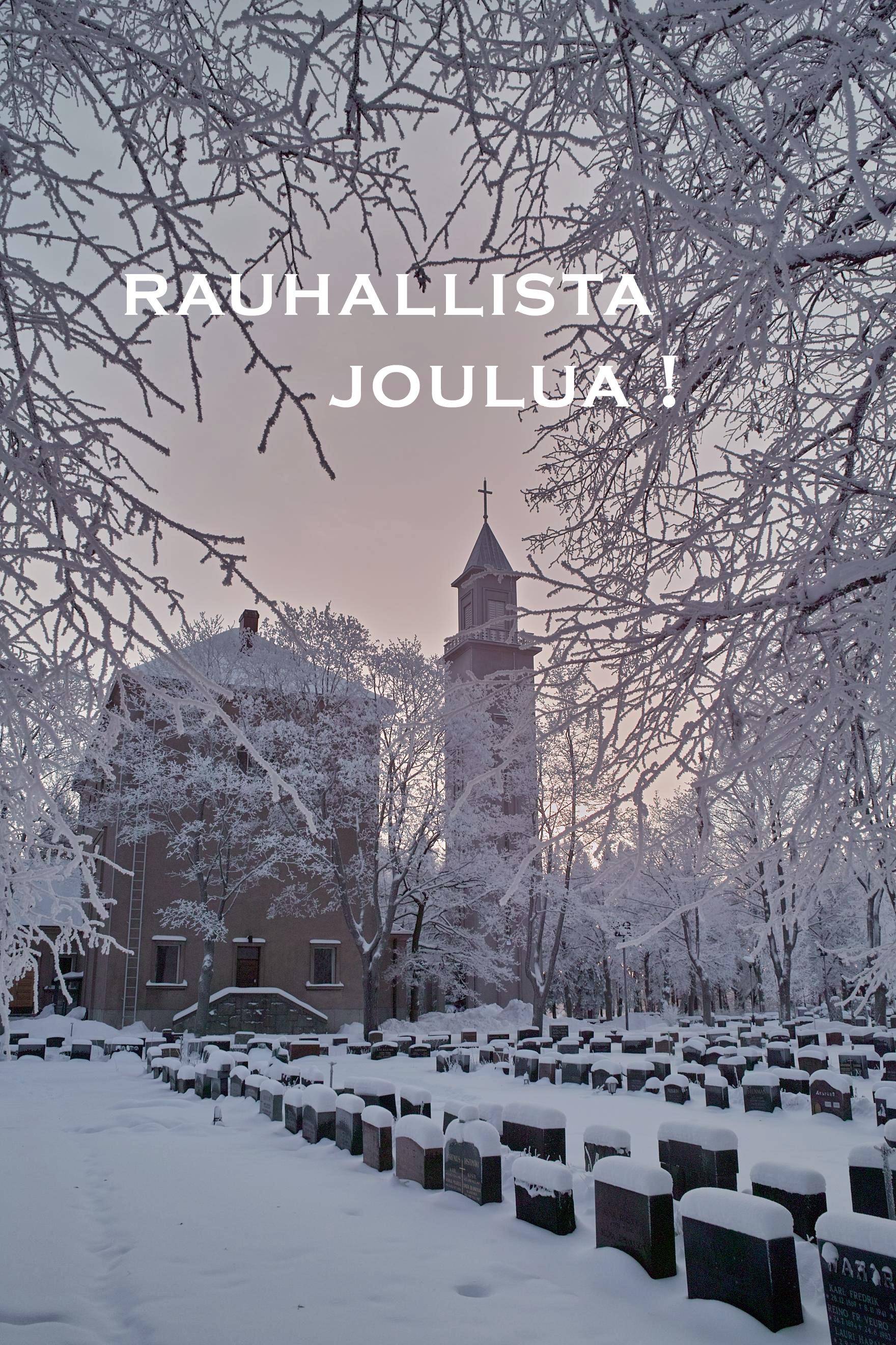 Joulu hautausmaalla