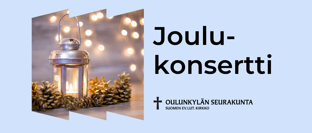 Konsertti: Hyvän mielen joulu - Eero Saunamäki ja Pete Nikkinen Oulunkylän kirkossa