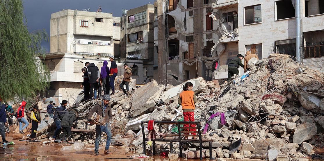 Maanjäristyskeräys Syyria