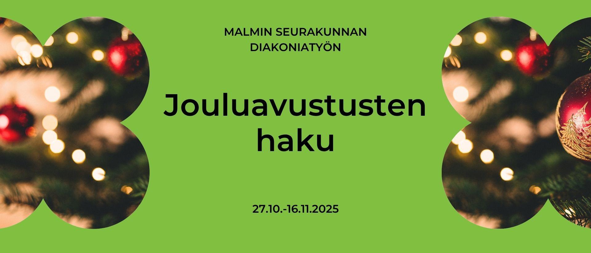 jouluavustus Malmi 2025