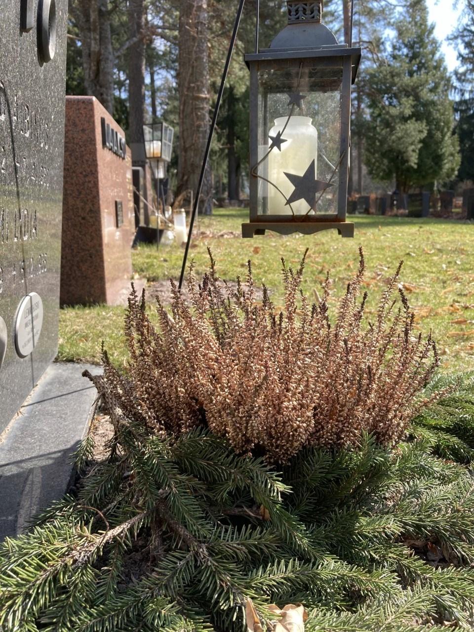 Hautausmaan kevätsiivous