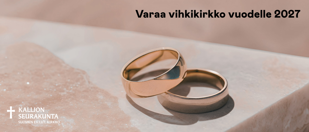 Varaa vihkikirkko vuodelle 2027