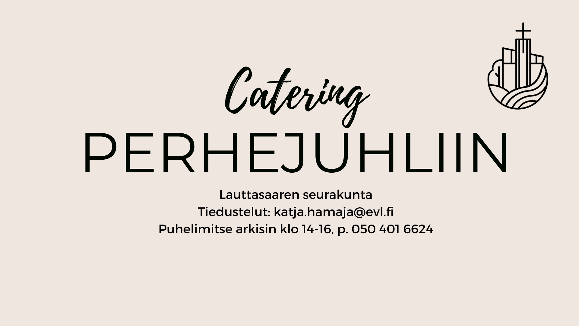 catering Lauttasaaren seurakunnassa